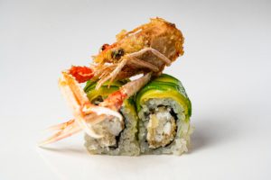 URAMAKI SCAMPI ROLL